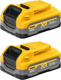 DEWALT 20V MAX XR POWERSTACK 3.5Ah Battery Kit, 2 Pack (DCBP320-2)