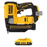 DEWALT ATOMIC 20-Volt MAX Lithium Ion Cordless 23-Gauge Pin Nailer with 20-Volt MAX Compact Lithium-Ion 2. 0Ah Battery Pack