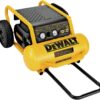 DEWALT Air Compressor, 225-PSI Max, Hand Carry with Wheels, 4-1/2 Gallon (D55146)