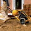 DEWALT Air Compressor, 225-PSI Max, Hand Carry with Wheels, 4-1/2 Gallon (D55146)