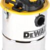 DEWALT Ash Vacuum DXV04A, 4 Gallon Metal Canister, 4 HP Powerful Motor, Strong Suction, and Efficient Filtration Safe Ash Vacuum for Pellet Stoves, Fireplaces, and BBQ Grills