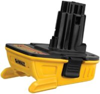 DEWALT Battery Adapter 18V to 20V, For Drills, Sanders and More, Charger Not Included (DCA1820)