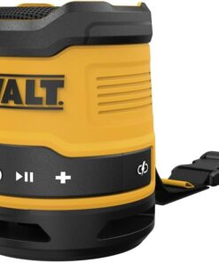 DEWALT Bluetooth Speaker, USB-C Rechargeable, Jobsite (DCR008)
