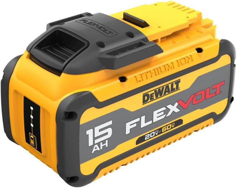 DEWALT DCB615 FLEXVOLT 20V 60V Max 15.0Ah Battery67 DEWALT DCB615 FLEXVOLT® 20V/60V Max* 15.0Ah Battery
