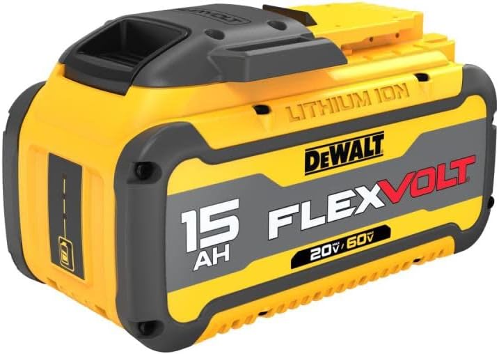 DEWALT DCB615 FLEXVOLT 20V 60V Max 15.0Ah Battery7 DEWALT DCB615 FLEXVOLT® 20V/60V Max* 15.0Ah Battery
