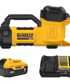 DEWALT DCE050P1 20-Volt MAX Lithium-Ion Cordless Liquid Transfer Pump Kit with 5.0 Ah Battery Pack and Charger