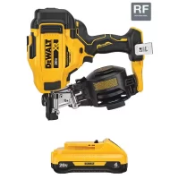 DEWALT DCN45RNBWB240 20-Volt MAX Lithium-Ion 15° Electric Cordless Roofing Nailer