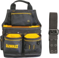 DEWALT Tool Pouch with Belt, 13 Pocket Professional Small Tool Belt Pouch (DWST540201)