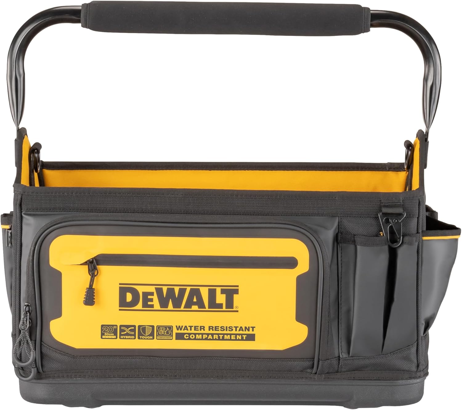 DEWALT Tool Tote, Open Top Tool Bag, 20 x 10 (DWST560106)1 DEWALT Tool Tote, Open Top Tool Bag, 20" x 10" (DWST560106)