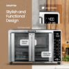 Digital Air Fryer Toaster Oven Combo | 17 One Touch Cooking Functions | Fits 12" Pizza | Cooks Food Quickly With Little to No Oil | Stainless Steel Air Fryer | Toaster Ovens Countertop | Gourmia Digital Air Fryer Toaster Oven Combo | 17 One Touch Cooking Functions | Fits 12" Pizza | Cooks Food Quickly With Little to No Oil | Stainless Steel Air Fryer | Toaster Ovens Countertop | Gourmia