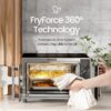 Digital Air Fryer Toaster Oven Combo | 17 One Touch Cooking Functions | Fits 12" Pizza | Cooks Food Quickly With Little to No Oil | Stainless Steel Air Fryer | Toaster Ovens Countertop | Gourmia Digital Air Fryer Toaster Oven Combo | 17 One Touch Cooking Functions | Fits 12" Pizza | Cooks Food Quickly With Little to No Oil | Stainless Steel Air Fryer | Toaster Ovens Countertop | Gourmia