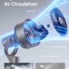 Dreo Fan for Bedroom, 80° Oscillating Standing Fan, 25dB Quiet, 80ft Pedestal Fans for Home Office, 90° Manual Vertical, 3 Speeds, Remote, 34-41" Adjustable Height, Air Circulator, Grey Dreo Fan for Bedroom, 80° Oscillating Standing Fan, 25dB Quiet, 80ft Pedestal Fans for Home Office, 90° Manual Vertical, 3 Speeds, Remote, 34-41" Adjustable Height, Air Circulator, Grey