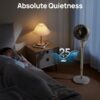 Dreo Fan for Bedroom, 80° Oscillating Standing Fan, 25dB Quiet, 80ft Pedestal Fans for Home Office, 90° Manual Vertical, 3 Speeds, Remote, 34-41" Adjustable Height, Air Circulator, Grey Dreo Fan for Bedroom, 80° Oscillating Standing Fan, 25dB Quiet, 80ft Pedestal Fans for Home Office, 90° Manual Vertical, 3 Speeds, Remote, 34-41" Adjustable Height, Air Circulator, Grey