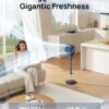 Dreo Fan for Bedroom, 80° Oscillating Standing Fan, 25dB Quiet, 80ft Pedestal Fans for Home Office, 90° Manual Vertical, 3 Speeds, Remote, 34-41" Adjustable Height, Air Circulator Dreo Fan for Bedroom, 80° Oscillating Standing Fan, 25dB Quiet, 80ft Pedestal Fans for Home Office, 90° Manual Vertical, 3 Speeds, Remote, 34-41" Adjustable Height, Air Circulator