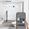 Dreo Smart Tower Fan Voice Control, 120° Oscillating Fan Works with Alexa/Google/App/Remote, 42 Inch, 25dB Quiet DC Bladeless Fan for Bedroom,12 Speeds, Floor Fan for Home, Office, Pilot Max S