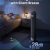 Dreo Smart Tower Fan WiFi Voice Control, Works with Alexa/Google, Cruiser Pro T1S Floor Standing Bladeless Oscillating Fan with Remote, 6 Speeds, 4 Modes, 12H Timer, for Indoor Bedroom Home Office Dreo Smart Tower Fan WiFi Voice Control, Works with Alexa/Google, Cruiser Pro T1S Floor Standing Bladeless Oscillating Fan with Remote, 6 Speeds, 4 Modes, 12H Timer, for Indoor Bedroom Home Office