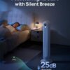 Dreo Smart Tower Fan for Bedroom, Floor Standing Bladeless Oscillating Fan with Remote, 9 Speeds, 4 Modes, 12H Timer, for Indoor Bedroom Home Office, WiFi Voice Control, Cruiser TF518S Dreo Smart Tower Fan for Bedroom, Floor Standing Bladeless Oscillating Fan with Remote, 9 Speeds, 4 Modes, 12H Timer, for Indoor Bedroom Home Office, WiFi Voice Control, Cruiser TF518S