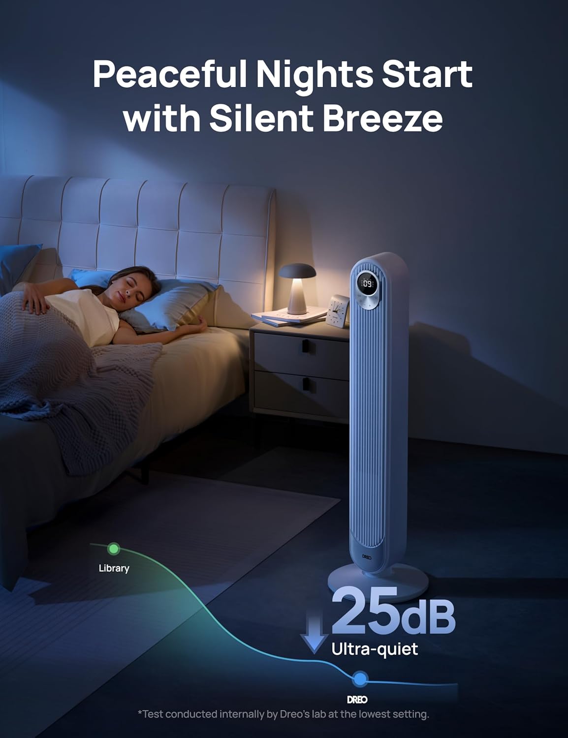 Dreo Smart Tower Fan for Bedroom, Floor Standing Bladeless Oscillating Fan with Remote, 9 Speeds, 4 Modes, 12H Timer, for Indoor Bedroom Home Office, WiFi Voice Control, Cruiser TF518S4 Dreo Smart Tower Fan for Bedroom, Floor Standing Bladeless Oscillating Fan with Remote, 9 Speeds, 4 Modes, 12H Timer, for Indoor Bedroom Home Office, WiFi Voice Control, Cruiser TF518S