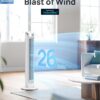 Dreo Smart Tower Fan for Bedroom, Standing Fans for Indoors, 90° Oscillating, 26ft/s Velocity Quiet Floor Fan with Remote, 12H Timer, Voice Control Fans for Indoors, Compatible with Alexa Dreo Smart Tower Fan for Bedroom, Standing Fans for Indoors, 90° Oscillating, 26ft/s Velocity Quiet Floor Fan with Remote, 12H Timer, Voice Control Fans for Indoors, Compatible with Alexa