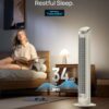 Dreo Smart Tower Fan for Bedroom, Standing Fans for Indoors, 90° Oscillating, 26ft/s Velocity Quiet Floor Fan with Remote, 12H Timer, Voice Control Fans for Indoors, Compatible with Alexa Dreo Smart Tower Fan for Bedroom, Standing Fans for Indoors, 90° Oscillating, 26ft/s Velocity Quiet Floor Fan with Remote, 12H Timer, Voice Control Fans for Indoors, Compatible with Alexa