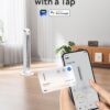 Dreo Smart Tower Fan for Bedroom, Standing Fans for Indoors, 90° Oscillating, 26ft/s Velocity Quiet Floor Fan with Remote, 12H Timer, Voice Control Fans for Indoors, Compatible with Alexa Dreo Smart Tower Fan for Bedroom, Standing Fans for Indoors, 90° Oscillating, 26ft/s Velocity Quiet Floor Fan with Remote, 12H Timer, Voice Control Fans for Indoors, Compatible with Alexa