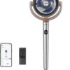 Dreo Standing Fan, 120°+120° Smart Oscillating Floor Fans with Wi-Fi/Voice Control, 85 ft Fan For Bedroom, DC Motor Quiet Fans, Adjustable Height, 8 Speeds, 6 Modes, 12H Timer, Office, Room