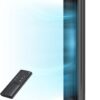 Dreo Tower Fan for Bedroom, 90° Oscillating Fans that Blow Cold Air, 5 Speeds, 4 Modes with 26ft/s Velocity, 12H & 28dB Quiet Timer, Remote, Touch, 40