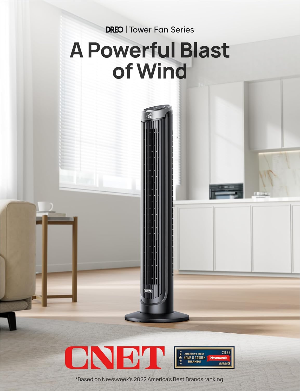 Dreo Tower Fan for Bedroom, 90° Oscillating Fans that Blow Cold Air, 5 Speeds, 4 Modes with 26ft s Velocity, 12H & 28dB Quiet Timer, Remote, Touch, 40 Standing Floor Fan for Home Office, Black0 Dreo Tower Fan for Bedroom, 90° Oscillating Fans that Blow Cold Air, 5 Speeds, 4 Modes with 26ft/s Velocity, 12H & 28dB Quiet Timer, Remote, Touch, 40" Standing Floor Fan for Home Office, Black