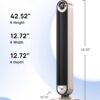 Dreo Tower Fan for Bedroom, 90° Oscillating Standing Fan with 28ft/s Velocity, 25dB Quiet for Sleep, DC Motor, 9 Speeds, 4 Modes, 12H Timer, Voice & APP & Remote Control, 42" Cruiser Pro T2 S
