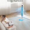 Dreo Tower Fan for Bedroom, Upgrated DC 9 Speeds Ultra-Quiet Floor Fan, 90° Oscillating Fans for Indoors with 28ft/s Velocity, 12H Timer, Standing Fans, Bladeless Fan Powerful for Home Office Room, White Dreo Tower Fan for Bedroom, Upgrated DC 9 Speeds Ultra-Quiet Floor Fan, 90° Oscillating Fans for Indoors with 28ft/s Velocity, 12H Timer, Standing Fans, Bladeless Fan Powerful for Home Office Room, White