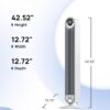 Dreo Tower Fan for Bedroom, Upgrated DC 9 Speeds Ultra-Quiet Floor Fan, 90° Oscillating Fans for Indoors with 28ft/s Velocity, 12H Timer, Standing Fans, Bladeless Fan Powerful for Home Office Room, White Dreo Tower Fan for Bedroom, Upgrated DC 9 Speeds Ultra-Quiet Floor Fan, 90° Oscillating Fans for Indoors with 28ft/s Velocity, 12H Timer, Standing Fans, Bladeless Fan Powerful for Home Office Room, White