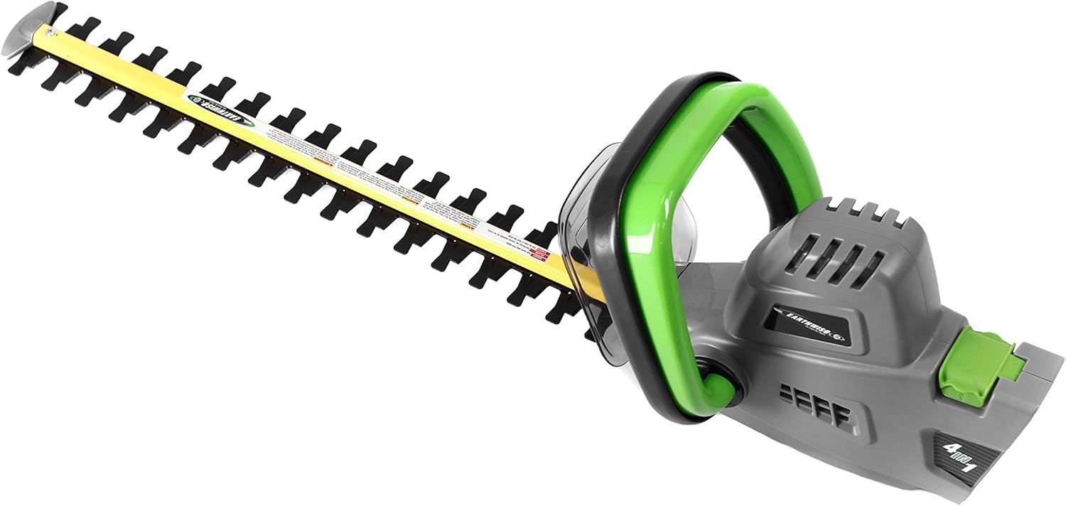 Earthwise CVPH43018 Corded 4.5 Amp 2-in-1 Convertible Pole Hedge Trimmer, Green3 Earthwise CVPH43018 Corded 4.5 Amp 2-in-1 Convertible Pole Hedge Trimmer, Green
