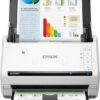 Epson DS-575W II Wireless Color Duplex Document Scanner for PC and Mac with 50-Page Auto Document Feeder (ADF), Twain and ISIS Drivers, Epson Smart Panel Mobile App