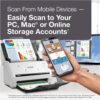 Epson DS-575W II Wireless Color Duplex Document Scanner for PC and Mac with 50-Page Auto Document Feeder (ADF), Twain and ISIS Drivers, Epson Smart Panel Mobile App