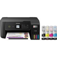 Epson EcoTank ET-2800 Wireless Color All-in-One Cartridge-Free Supertank Printer with Scan and Copy ? The Ideal Basic Home Printer - Black