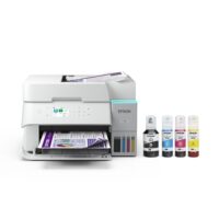 Epson EcoTank ET-3943 Wireless All-in-One Color Supertank Printer – White