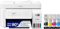 Epson EcoTank ET-4800 Wireless All-in-One Cartridge-Free Supertank Printer with Scanner, Copier, Fax, ADF and Ethernet