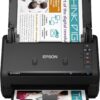 Epson Workforce ES-500W II Wireless Color Duplex Desktop Document Scanner for PC and Mac, with Auto Document Feeder (ADF) and Scan from Smartphone or Tablet
