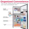 Frigidaire 7.5 Cu. ft. Refrigerator, Platinum Series, Standard Door Style - Stainless Look Frigidaire 7.5 Cu. ft. Refrigerator, Platinum Series, Standard Door Style - Stainless Look