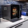 GE Profile™ Smart Indoor Pellet Smoker, with Active Smoke Filtration, 5 Smoke Control Settings, WiFi Connected, Electric, Countertop BBQ Appliance, Black