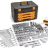 GEARWRENCH 80966 243 Pc. 6 Pt. Mechanics Tool Set In 3 Drawer Storage Box