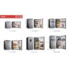 Galanz 4.3 Cu ft Single Door Mini Fridge, Black Estar, New, Width 19.92"