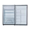 Galanz 4.3 Cu ft Single Door Mini Fridge, Black Estar, New, Width 19.92"