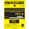 Galanz 4.3 Cu ft Single Door Mini Fridge, Black Estar, New, Width 19.92"