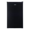Galanz 4.3 Cu ft Single Door Mini Fridge, Black Estar, New, Width 19.92