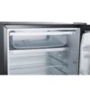 Galanz 4.3 Cu ft Single Door Mini Fridge, Stainless Steel Look, New, Width 19.12"
