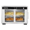 Gourmia 9-Slice Digital Toaster Oven Air Fryer with Convection Mode and 12 Cooking Functions, White