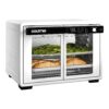 Gourmia 9-Slice Digital Toaster Oven Air Fryer with Convection Mode and 12 Cooking Functions, White