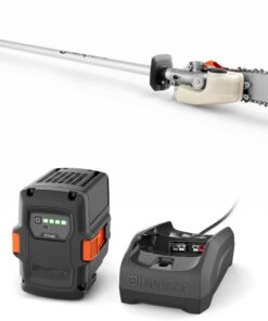 Husqvarna 330iKP Combi Switch + Pole Saw Attachment, 10-Inch Electric Pole Saw with 4 Ah Battery and Charger Included, 970701205