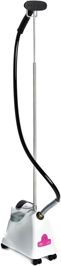 J-2000 Jiffy Garment Steamer with Plastic Steam Head (Pink Series), 120 Volt